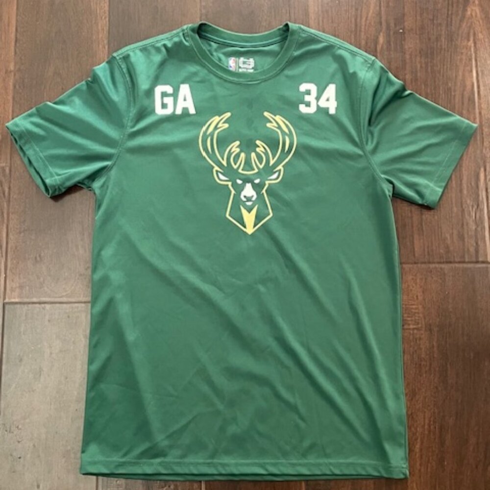 NBA Ultra Game Milwauke Bucks Giannis Antetokounmpo M Jersey Shirt